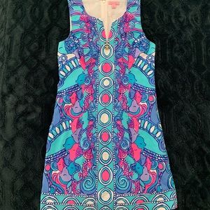 Lily Pulitzer Abigail Shift- Size 6 “Sea Jewels”